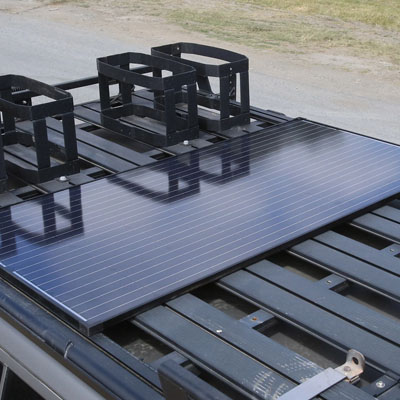 4WD Solar Panels: Choosing the Right Setup for Your Vehicle - Fixed solar panels