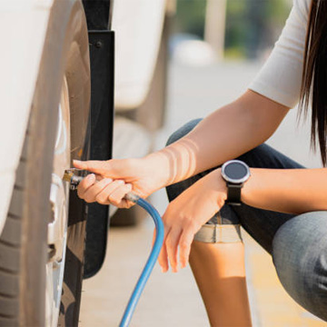 proper tyre pressure