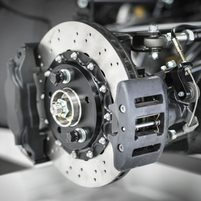 Damaged ABS sensor connector disrupting electrical signals