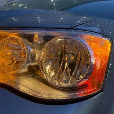 Dimmed lights can mean the charging system is struggling