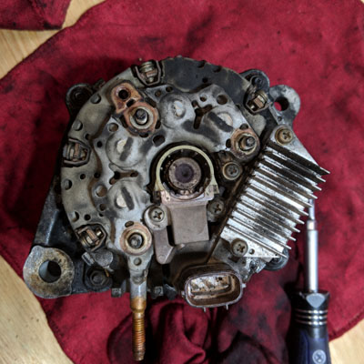 Alternator Repair or Replacement - Alternator repair