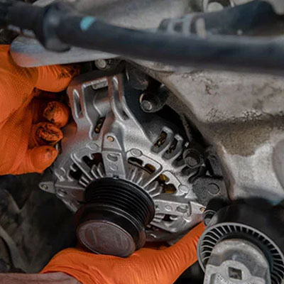 Alternator Repair or Replacement - Replacement alternator