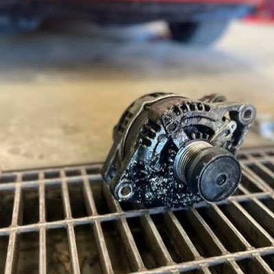 Car Headlights Dimmer Than Usual? Common Causes - Defective alternator